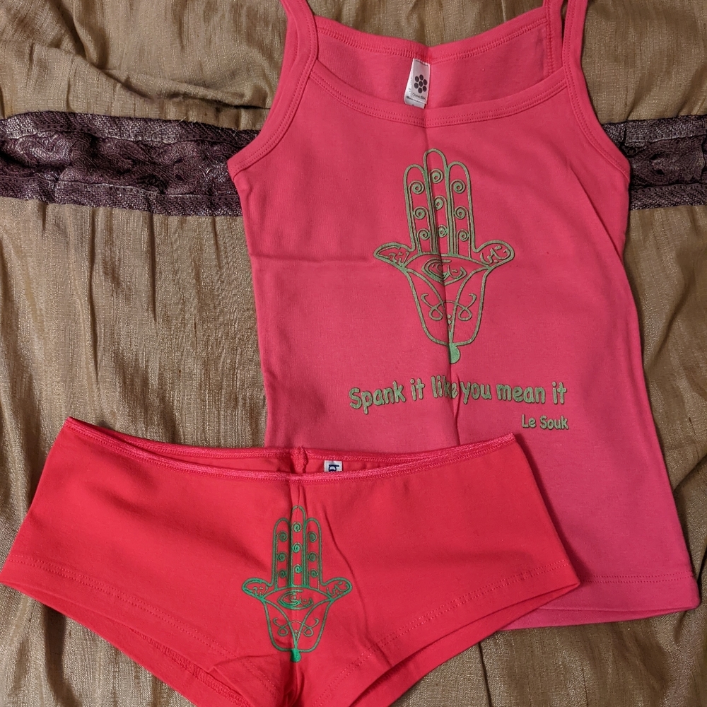 Cami and short shorts set